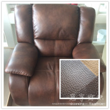 Home Textile Leather Fabric for Sofa